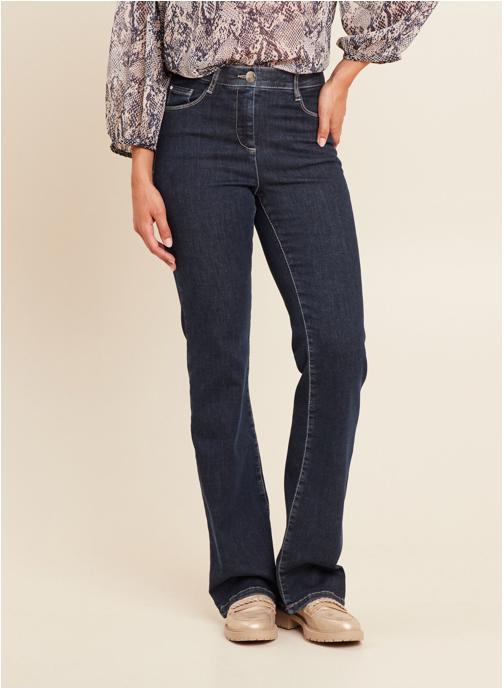 Bréal Jeans droit PESIZECUT femme bleu