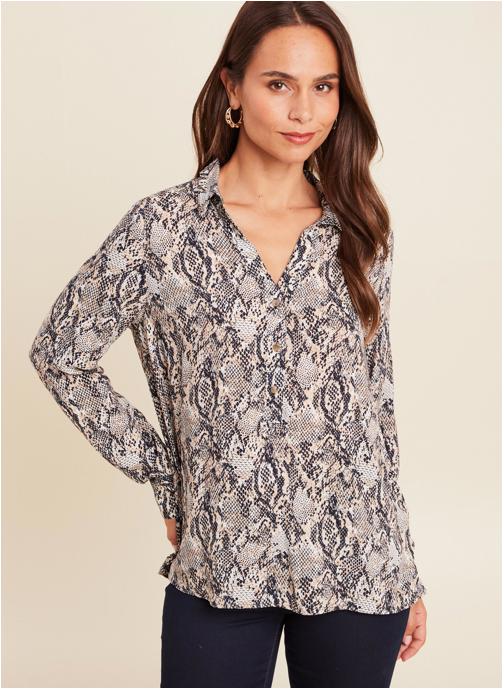 Bréal Blouses CATIMOON femme beige