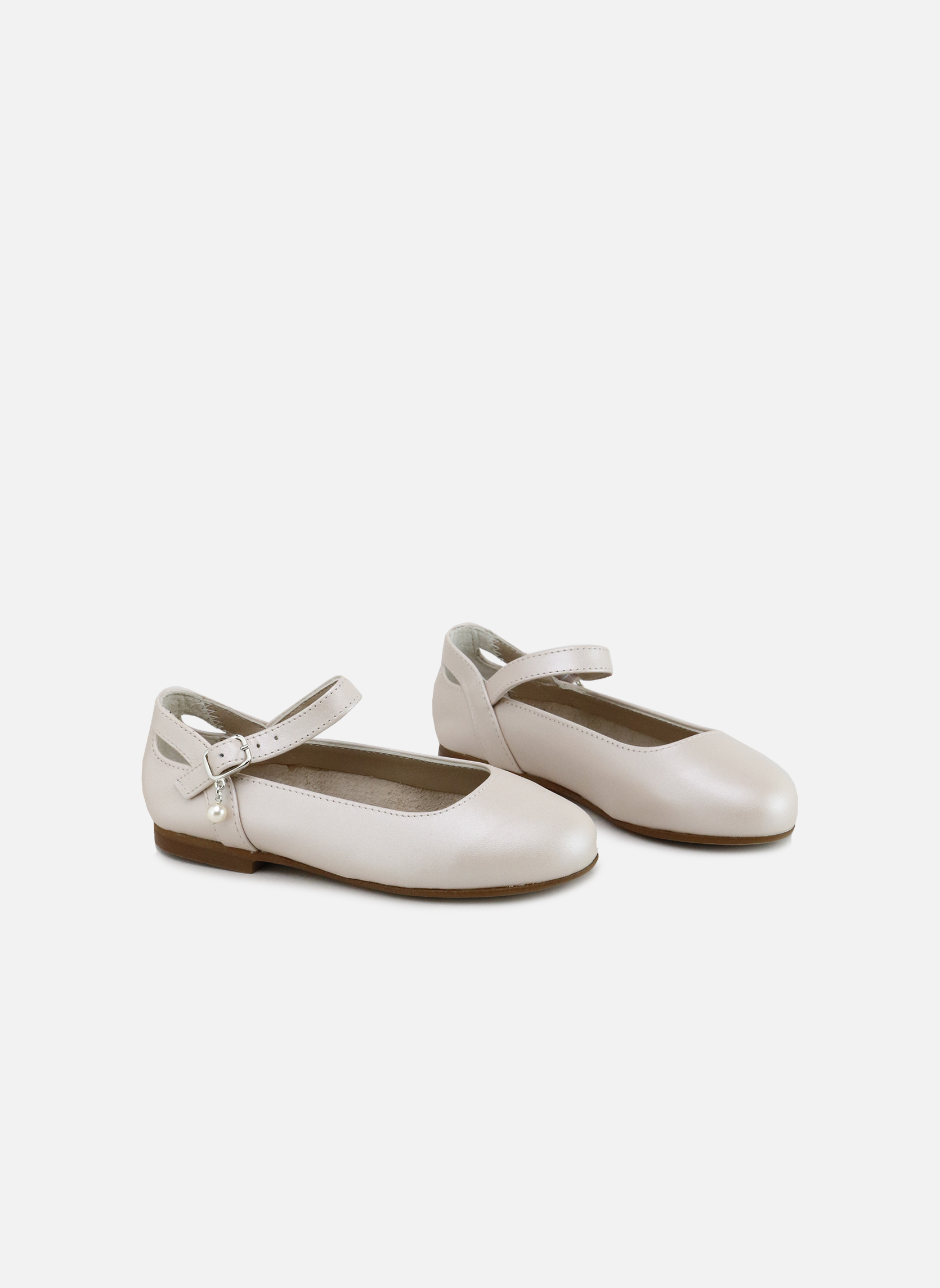 Ballerines classiques Ballerine Mary Jane 1721AJ-ANGORA-SKIN Beige femme beige Eli 1957 Ballerines classiques Ballerine Mary Jane 1721AJ-ANGORA-SKIN Beige femme beige Beige