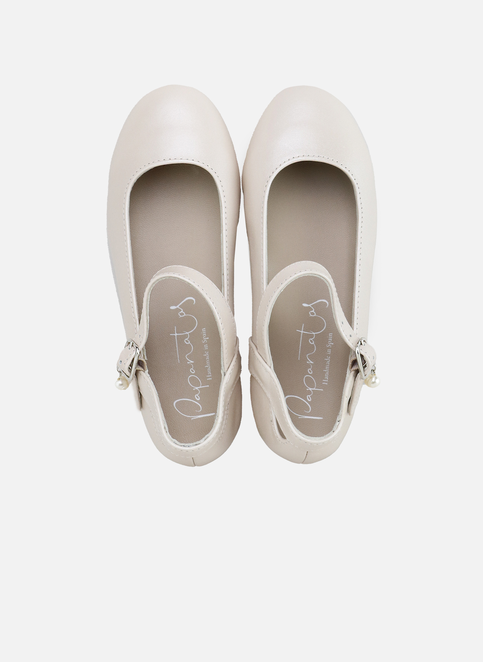 Ballerines classiques Ballerine Mary Jane 1721AJ-ANGORA-SKIN Beige femme beige Eli 1957 Ballerines classiques Ballerine Mary Jane 1721AJ-ANGORA-SKIN Beige femme beige Beige