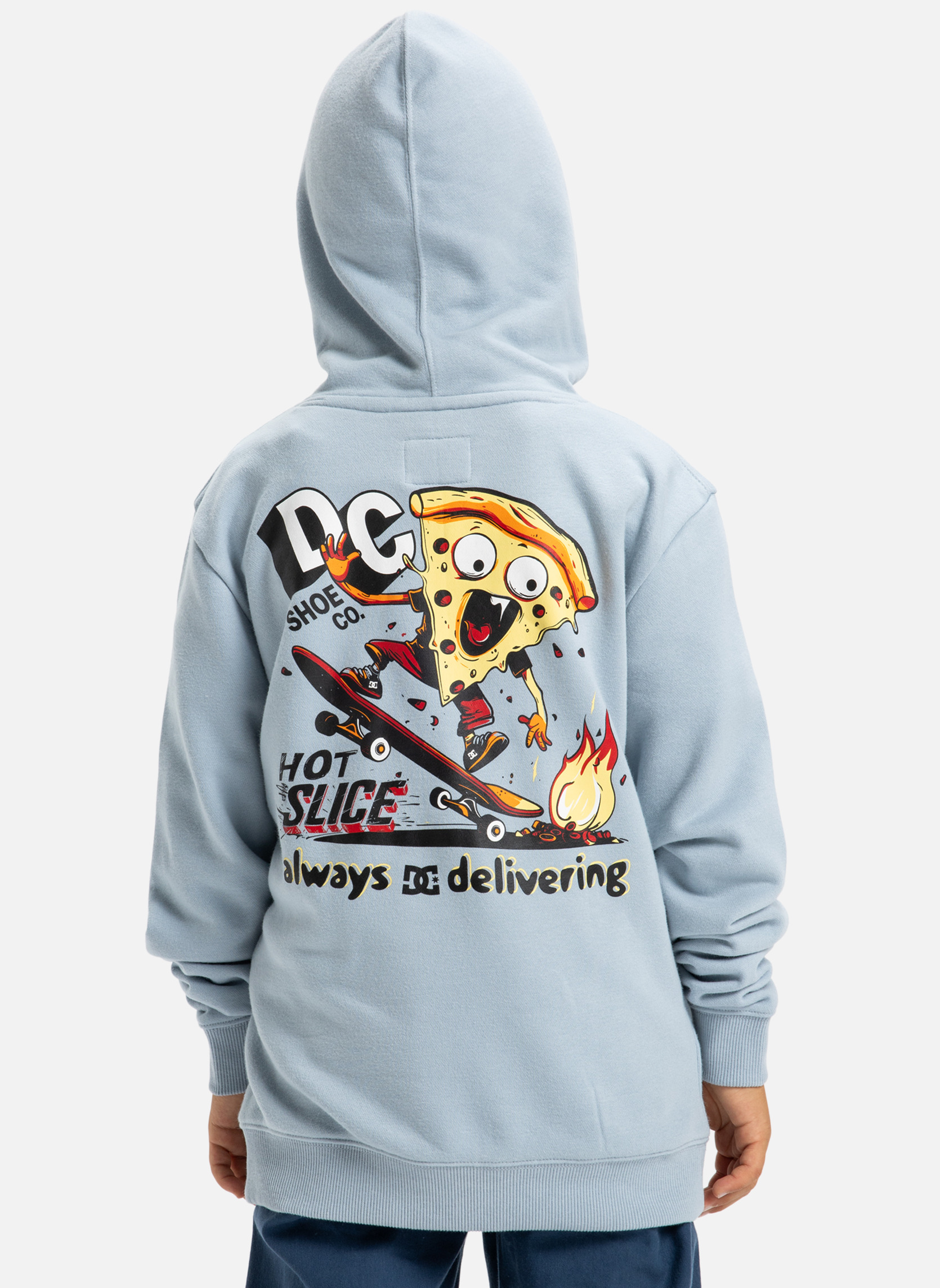 Sweats à capuche Hot Slice garçon bleu DC Shoes Sweats à capuche Hot Slice garçon bleu Bleu