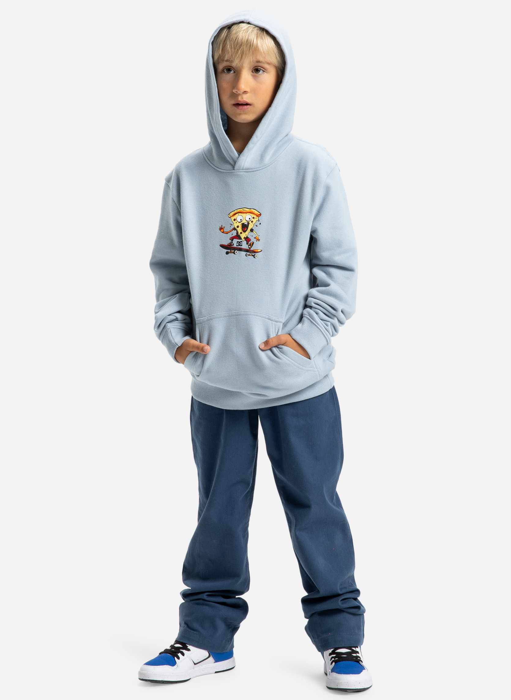 Sweats à capuche Hot Slice garçon bleu DC Shoes Sweats à capuche Hot Slice garçon bleu Bleu
