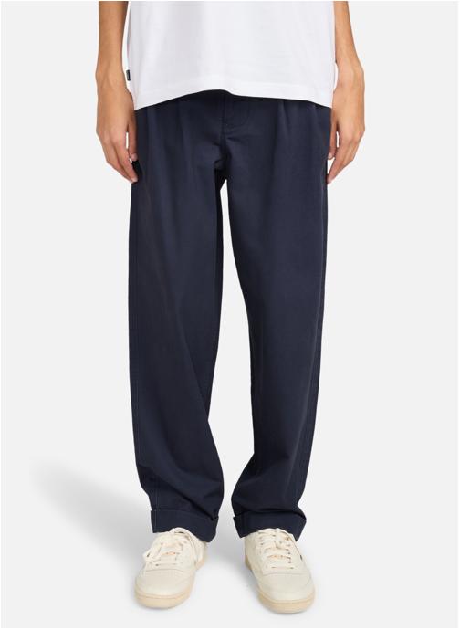 Element Pantalons droits Big Pleated homme bleu