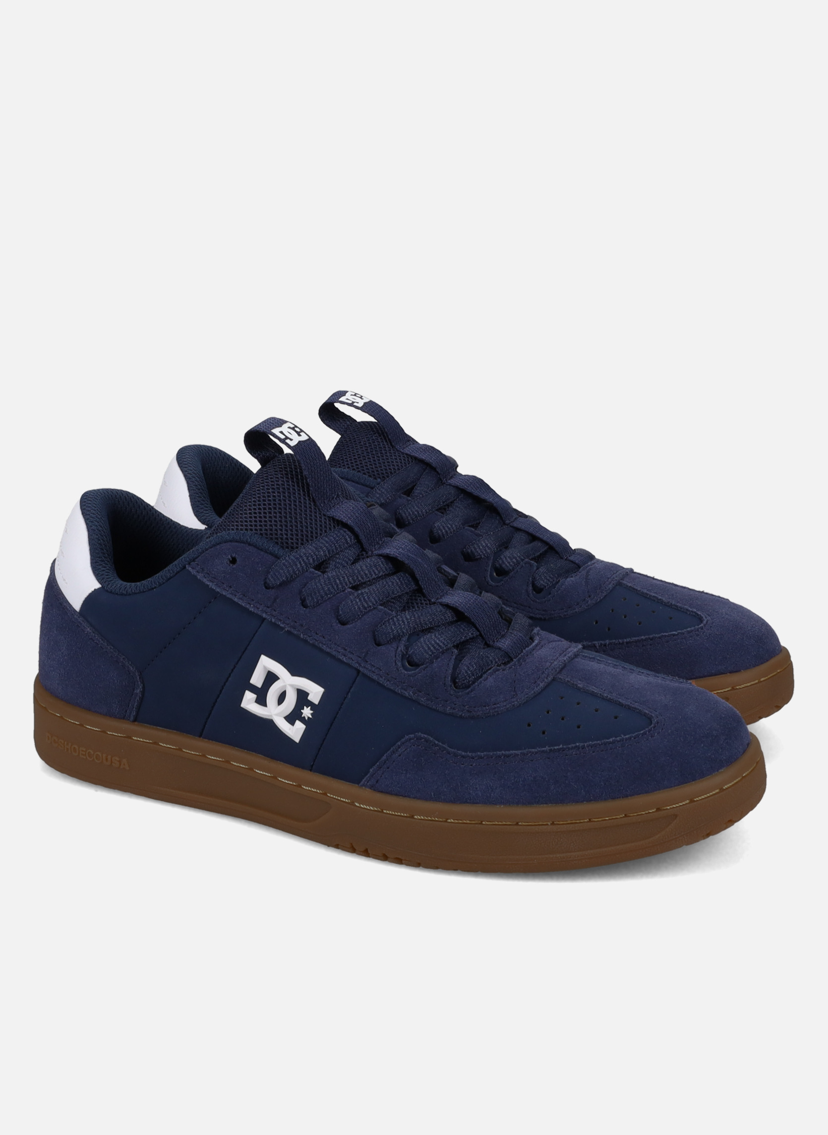 Baskets DC Taille 6 (jeunesse US) - Couleur Gris Et Bleu, Occasion