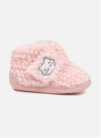 Chaussons Chaussons bottillons scratch Bébé Rose chat fille rose Isotoner Chaussons Chaussons bottillons scratch Bébé Rose chat fille rose Rose