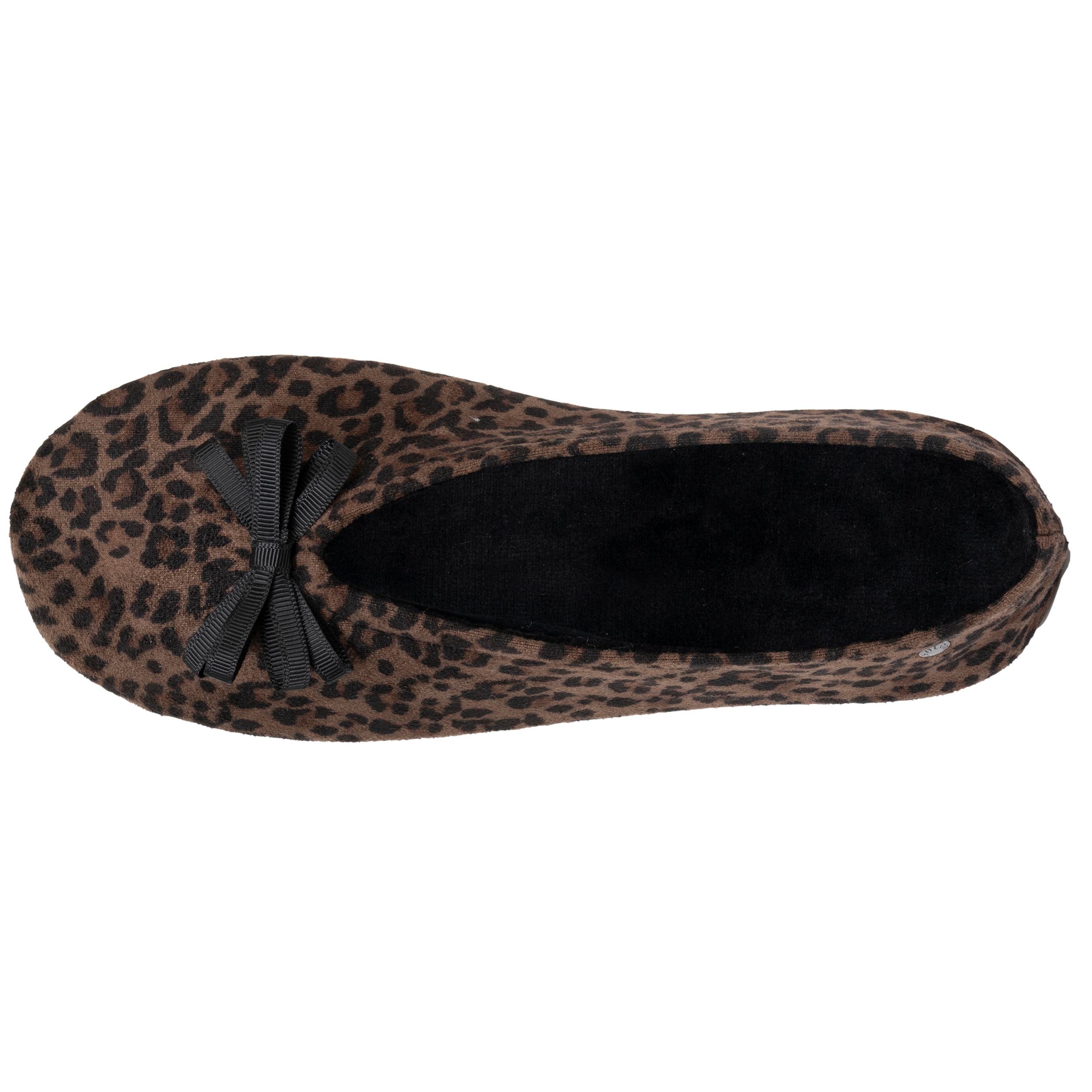 Chaussons Chaussons ballerines Femme Double nœud Sauge femme marron Isotoner Chaussons Chaussons ballerines Femme Double nœud Sauge femme marron Marron foncé