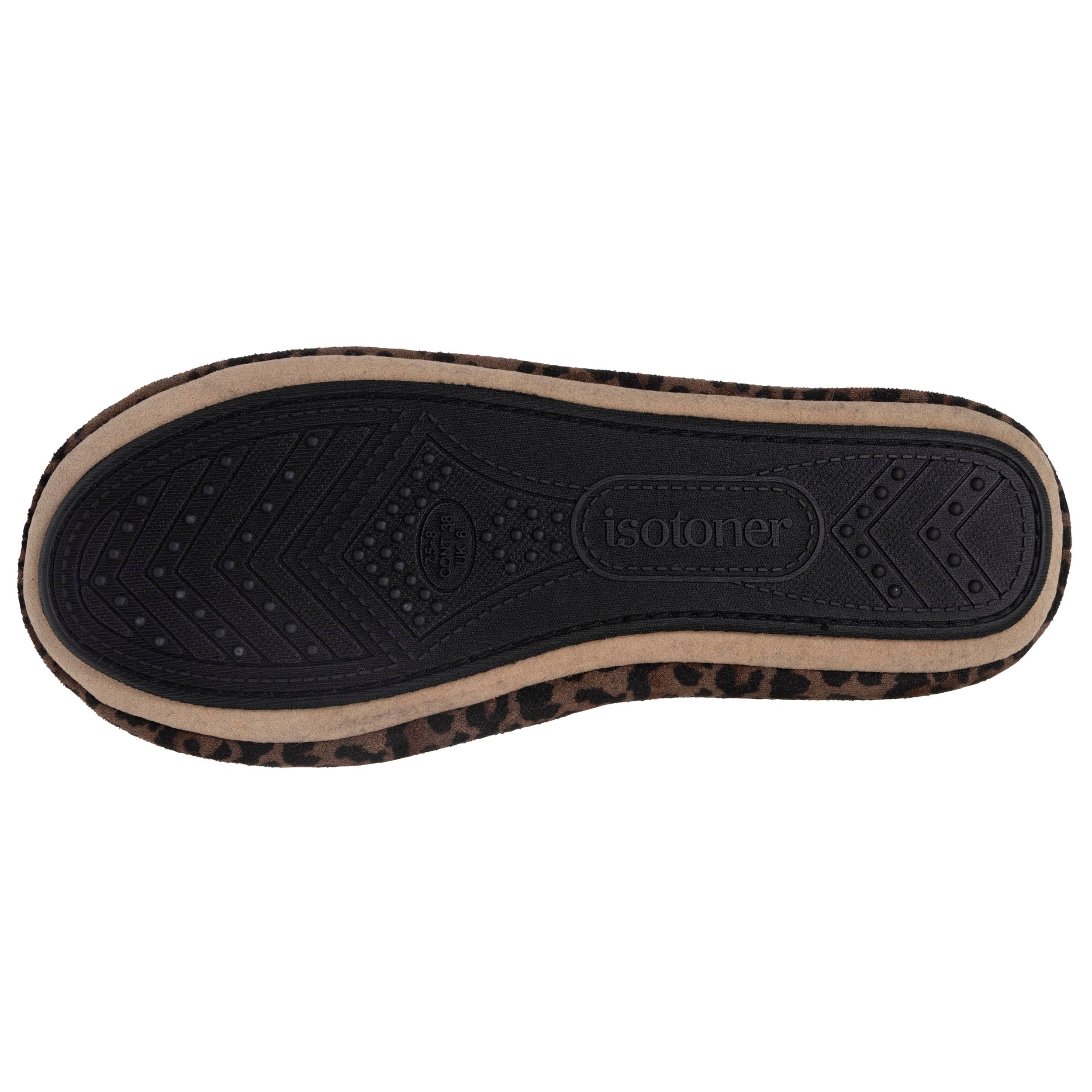 Chaussons Chaussons ballerines Femme Double nœud Sauge femme marron Isotoner Chaussons Chaussons ballerines Femme Double nœud Sauge femme marron Marron foncé