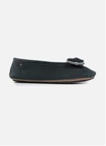 Chaussons Chaussons ballerines Femme Double nœud Sauge femme marron