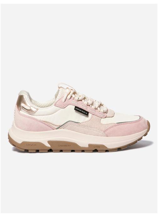 TBS Chaussures de sport Baskets cuir JAZONNE GRIS / ARGILE femme beige