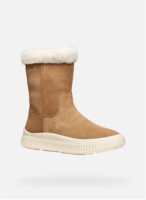 Geox Bottines LAQUINNY GIRL fille marron