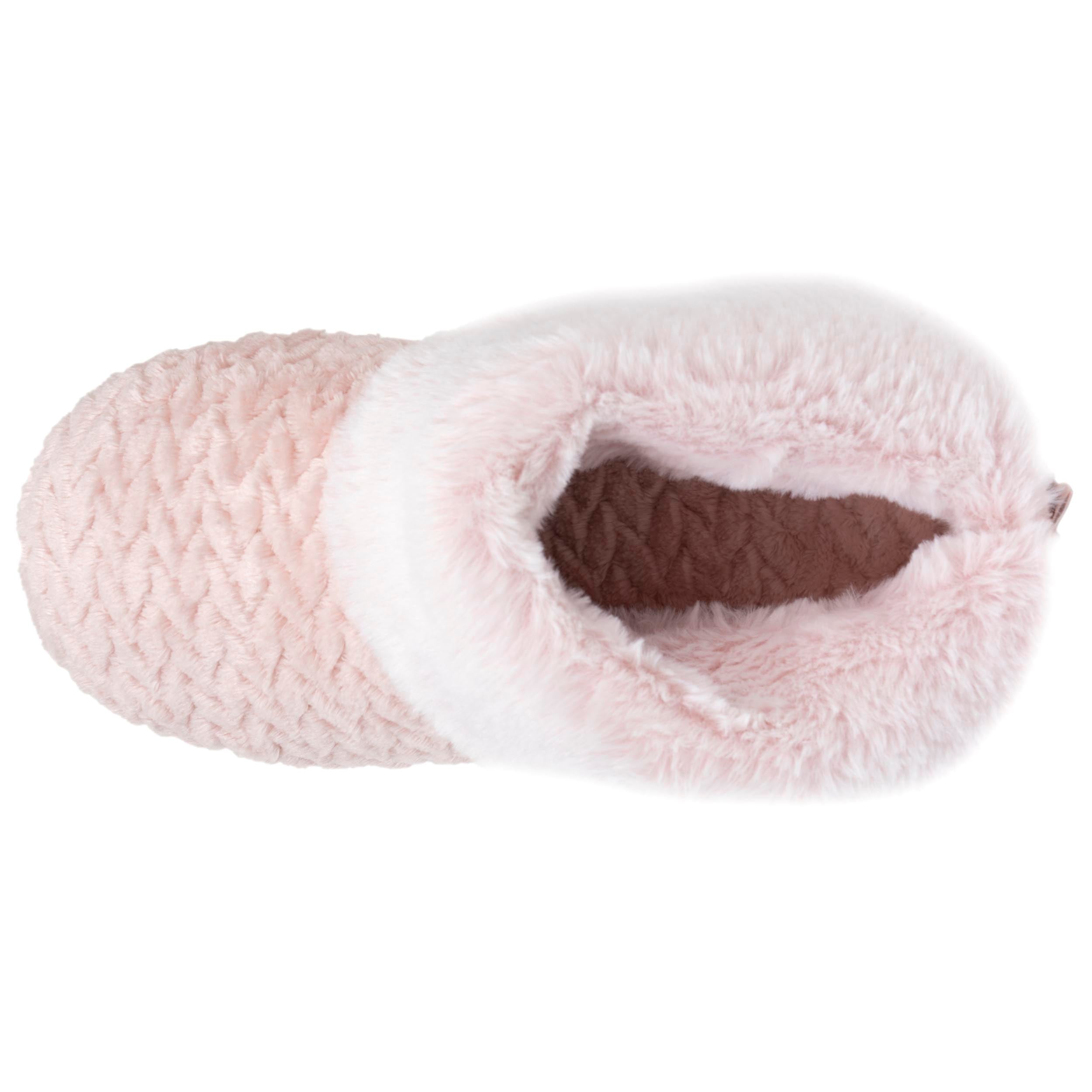 Chaussons Chaussons bottillons texturés Femme Rose femme rose Isotoner Chaussons Chaussons bottillons texturés Femme Rose femme rose Rose