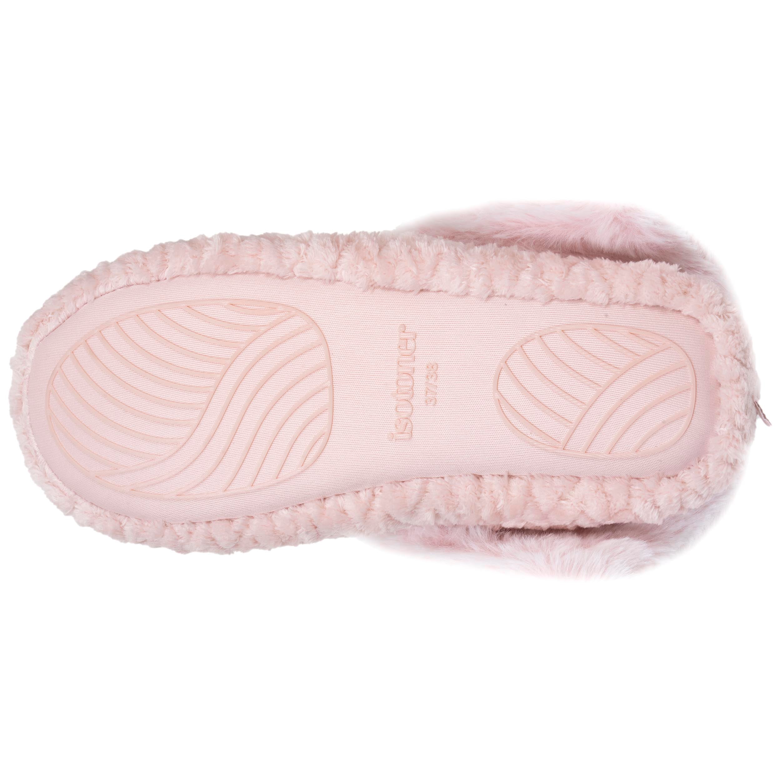 Chaussons Chaussons bottillons texturés Femme Rose femme rose Isotoner Chaussons Chaussons bottillons texturés Femme Rose femme rose Rose
