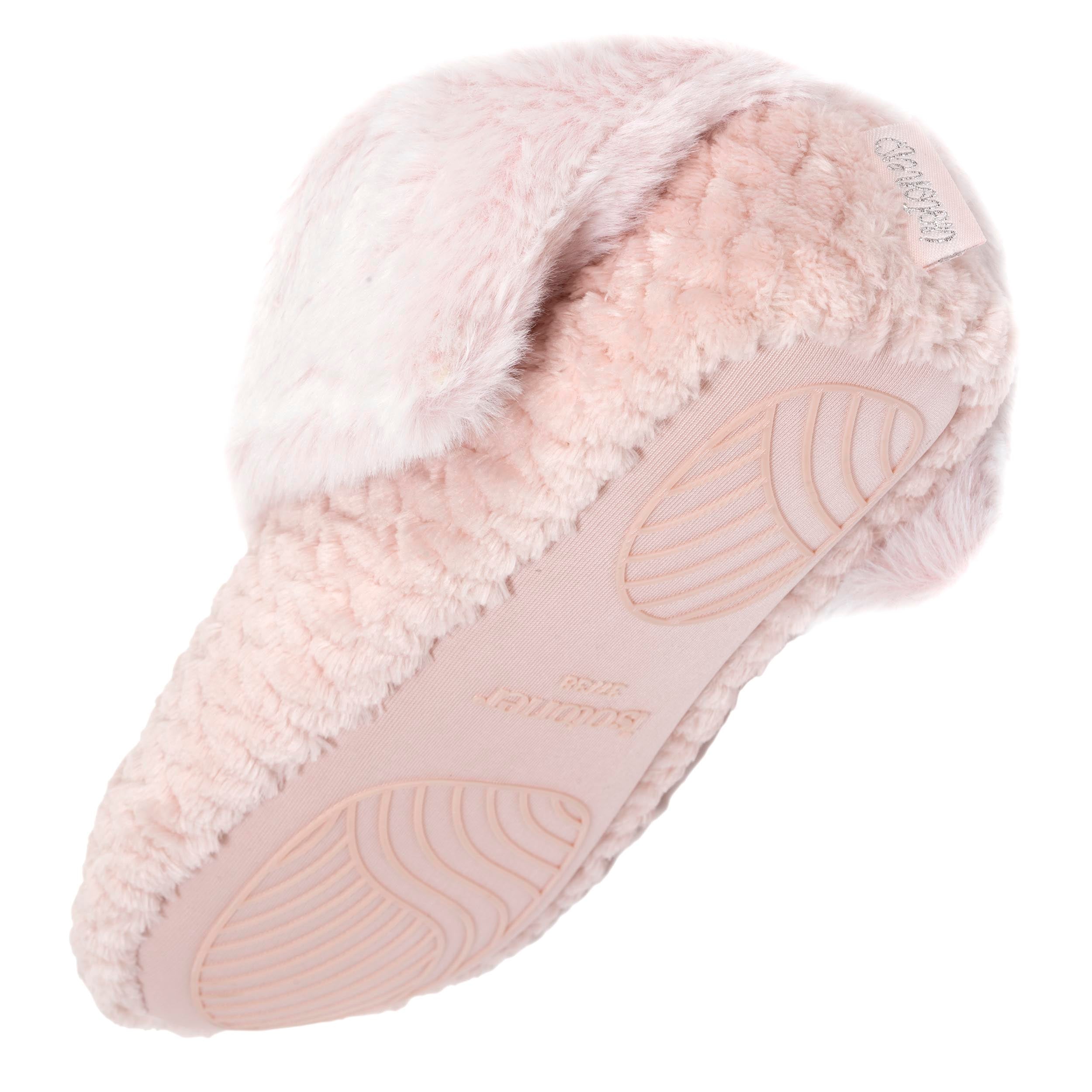 Chaussons Chaussons bottillons texturés Femme Rose femme rose Isotoner Chaussons Chaussons bottillons texturés Femme Rose femme rose Rose
