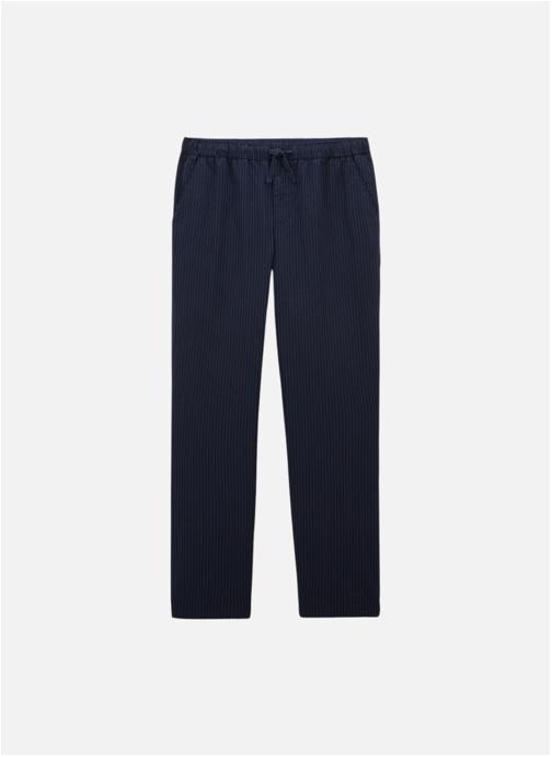 Serge Blanco Pantalons droits 554 homme bleu