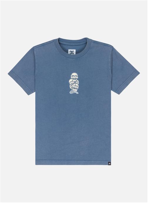 DC Shoes Tee-shirts Laugh Stack garçon bleu