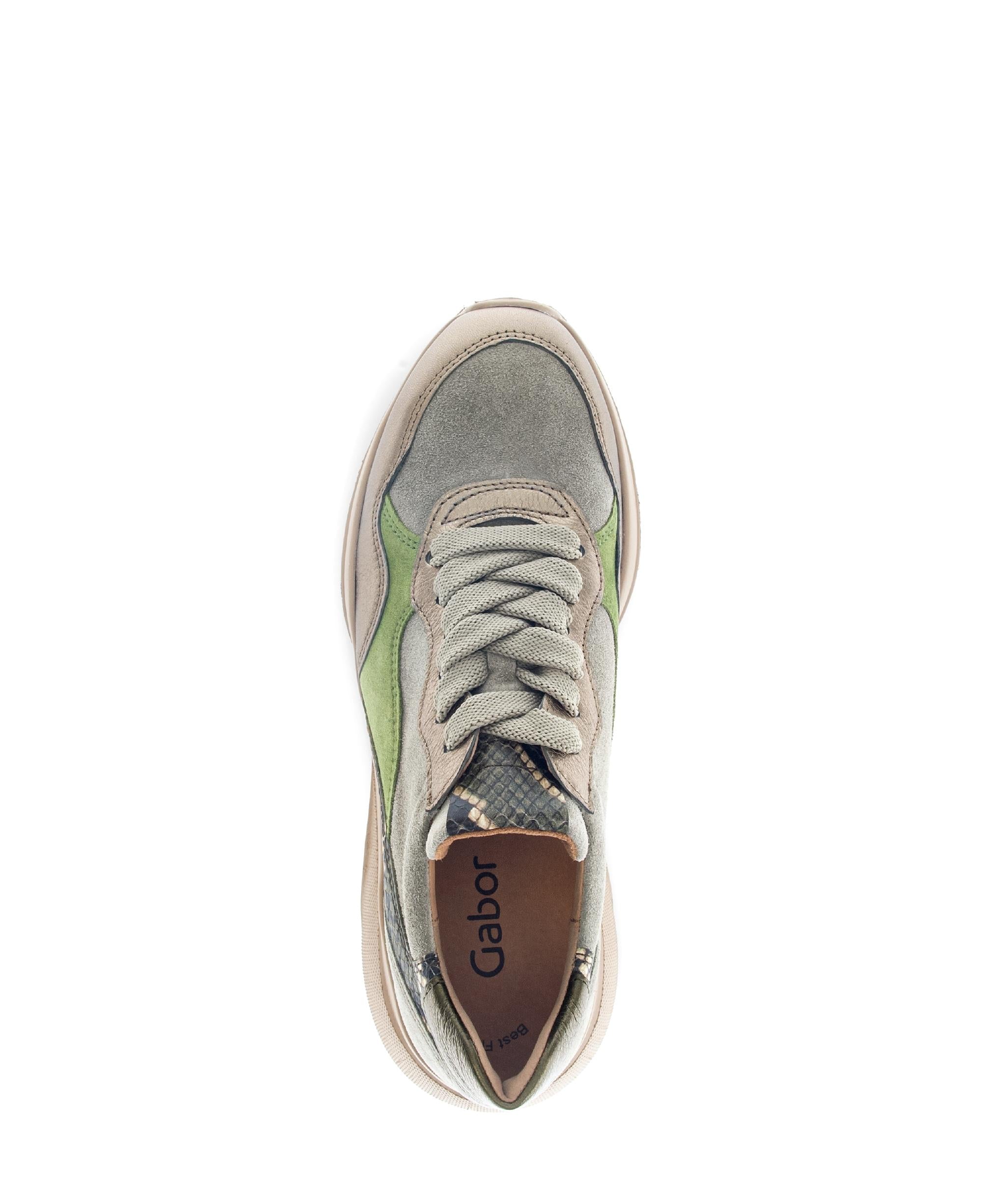 Baskets basses 73.451 femme vert Gabor Baskets basses 73.451 femme vert Vert