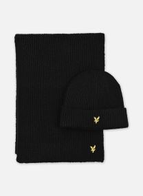 Mutsen Brushed Scarf And Beanie Set heren grijs