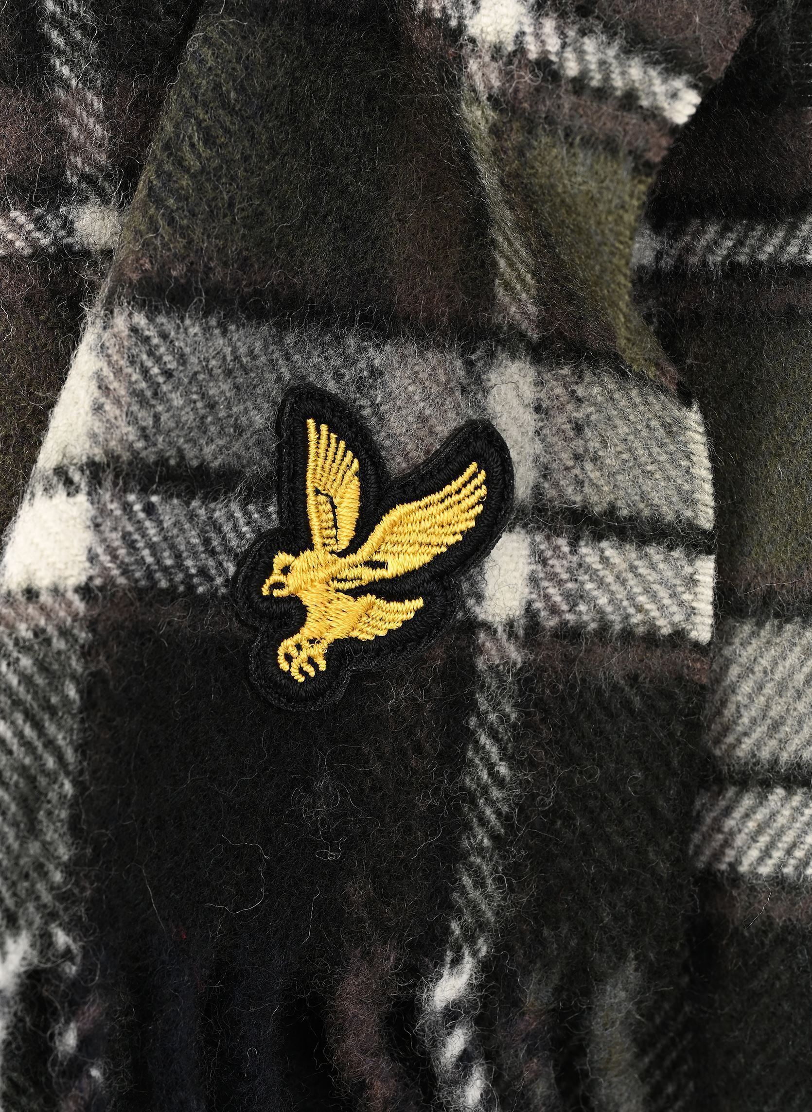 Bonnets Lambswool Blend Scarf And Beanie Set homme noir Lyle & Scott Bonnets Lambswool Blend Scarf And Beanie Set homme noir JET BLACK