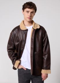 Bomberjacken Shearling Jacket herren braun Lyle & Scott Bomberjacken Shearling Jacket herren braun WHISKEY BROWN
