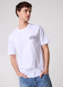 Tee-shirts manches courtes Chrome Graphic T-Shirt homme blanc