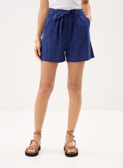 Georgia Rose Shorts SHORT-PAPERBAG2 femme bleu