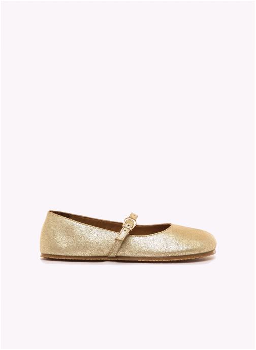 MTNG Ballerines classiques Chaussures plates Femme MTNG FREE-MIA or femme jaune
