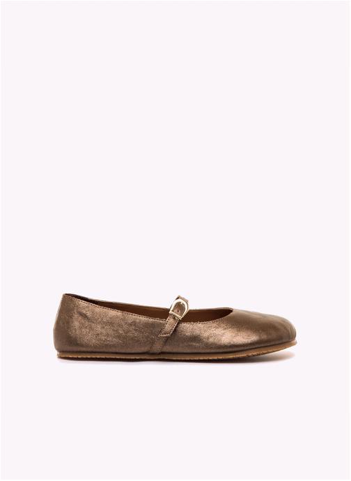 MTNG Ballerines classiques Chaussures plates Femme MTNG FREE MIA or femme marron