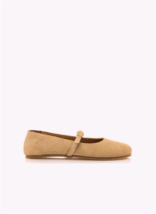 MTNG Ballerines classiques Chaussures plates Femme MTNG FREE MIA or femme beige