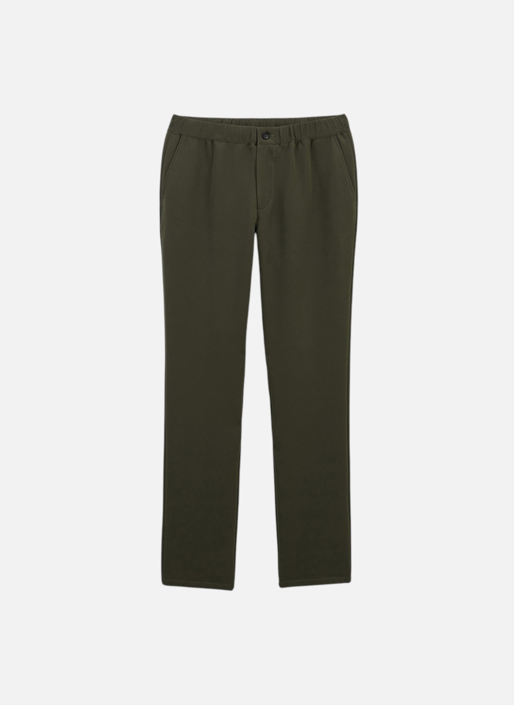 Pantalons droits 549 homme vert Serge Blanco Pantalons droits 549 homme vert Kaki