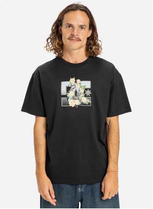 DC Shoes Tee-shirts Rose And Thorn Star homme noir