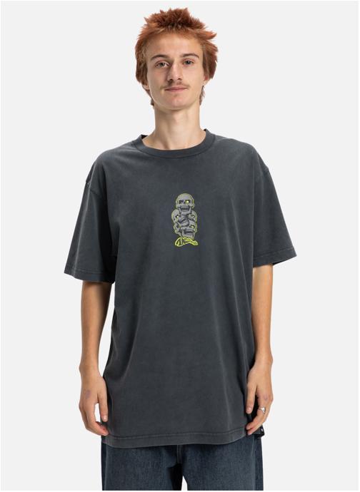 DC Shoes Tee-shirts Laugh Stack homme noir