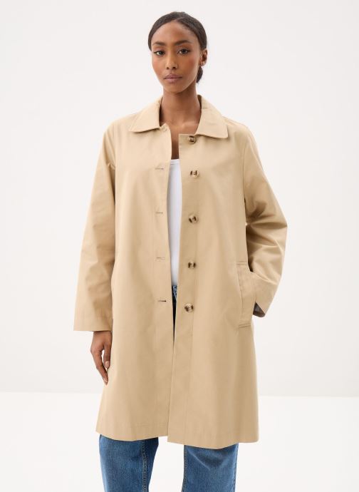 MADE BY Trenchcoats TRENCH-LONG dames beige