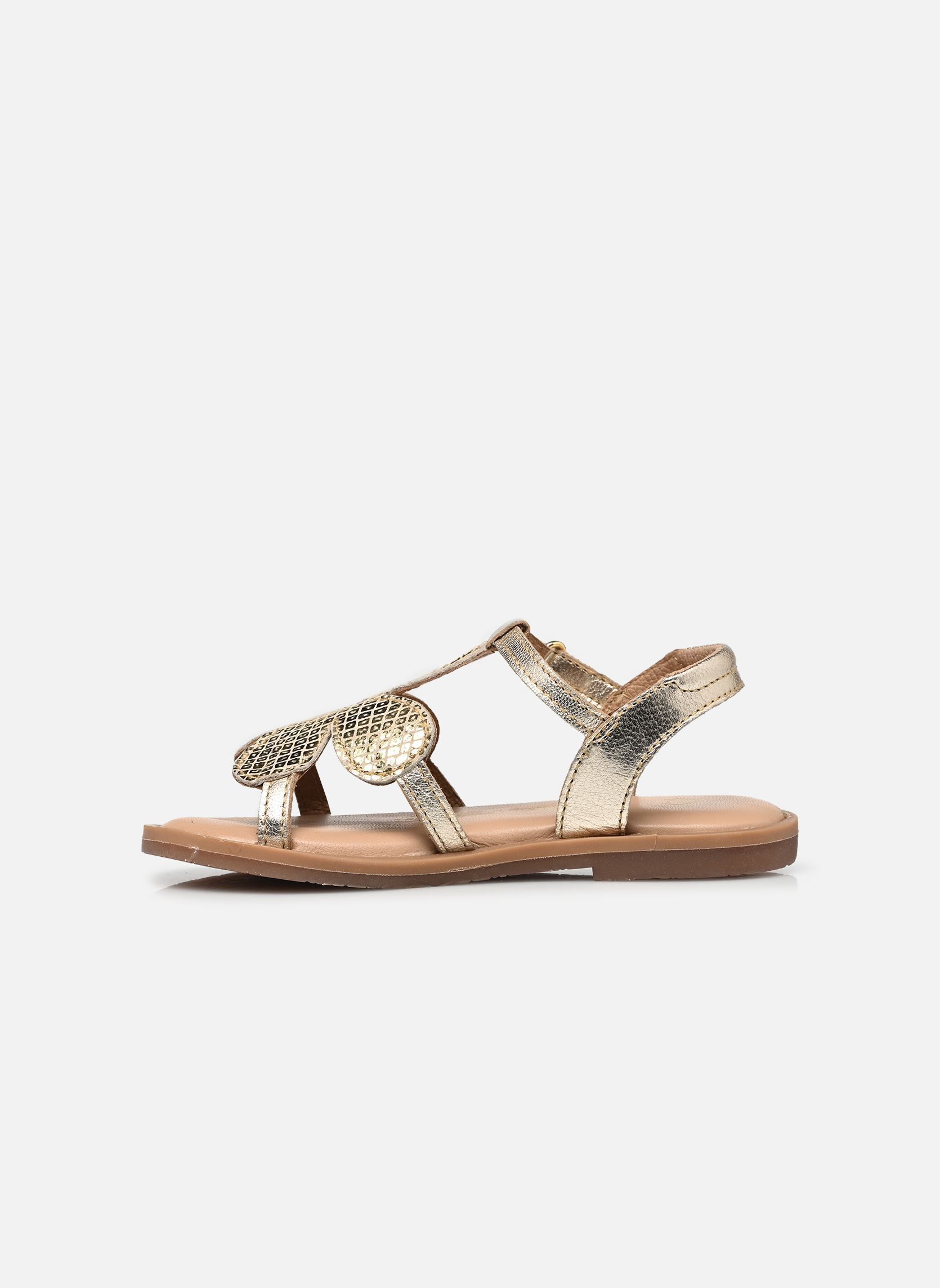 Sandalen Sandales KFIORE meisjes goud en brons MADE BY Sandalen Sandales KFIORE meisjes goud en brons DORÉ