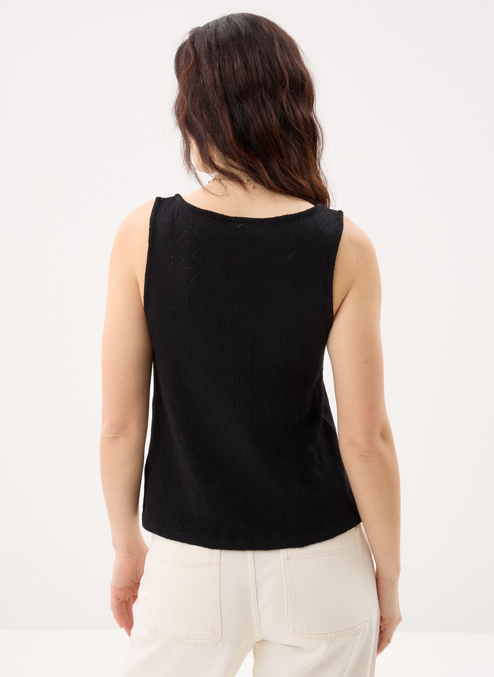 Tee-shirts manches courtes DELLIE femme noir Georgia Rose Tee-shirts manches courtes DELLIE femme noir Jet black