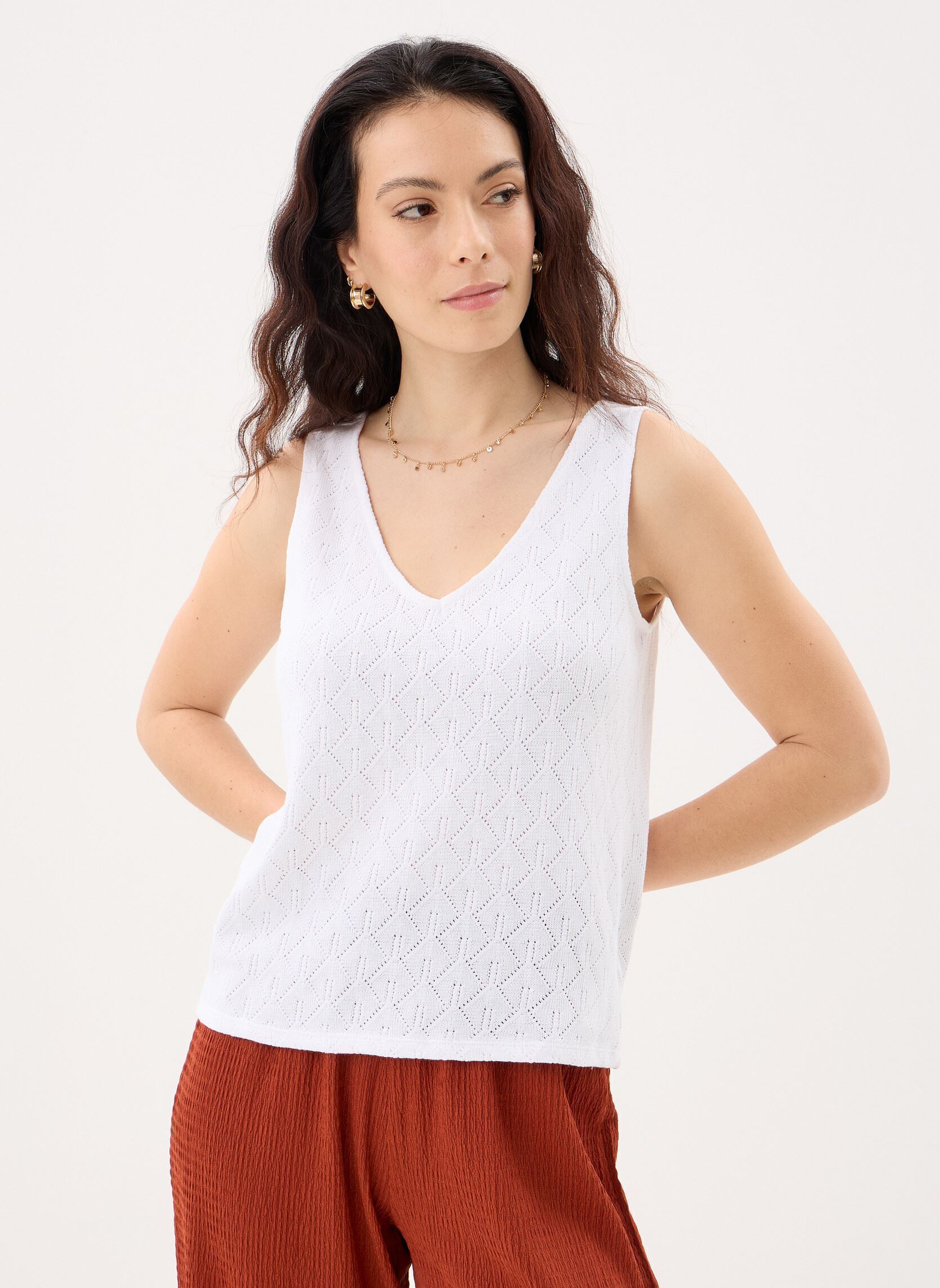 Tee-shirts manches courtes DELLIE femme blanc Georgia Rose Tee-shirts manches courtes DELLIE femme blanc LUCENT WHITE