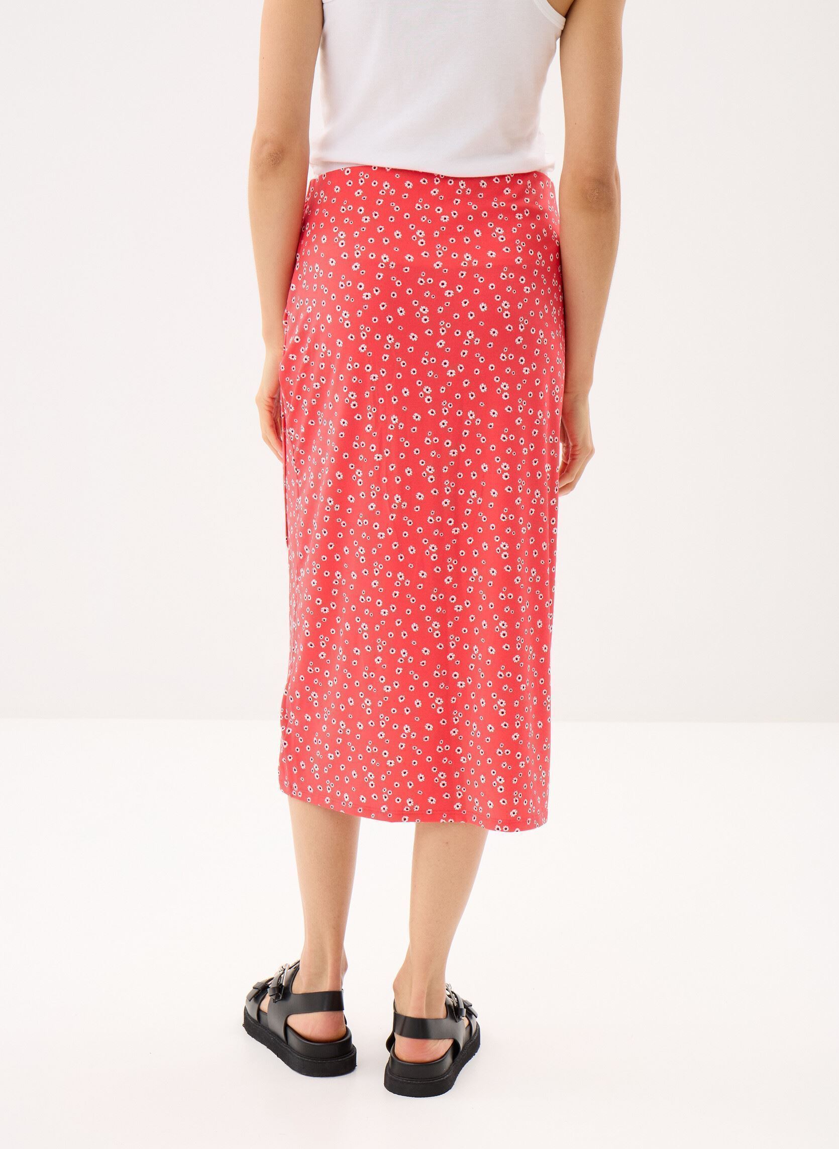 Midi-Röcke JUDRAPE damen rot MADE BY Midi-Röcke JUDRAPE damen rot IMP_DAISY TRICO_RED