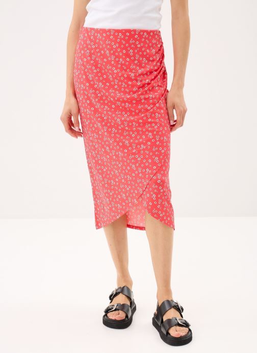 MADE BY Halflange rokken JUDRAPE dames rood