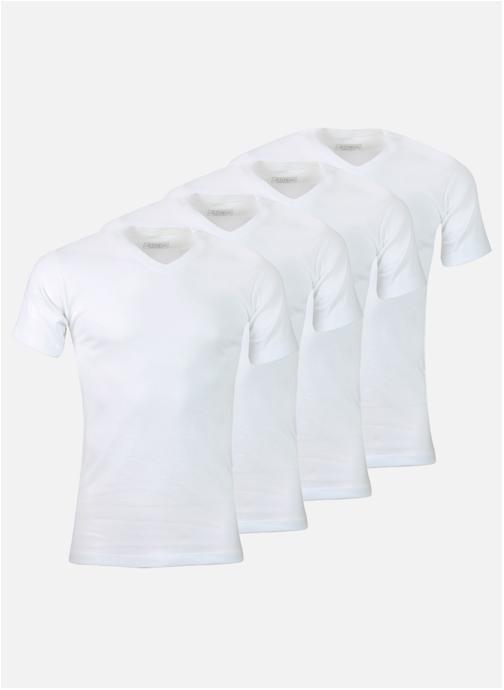 ATHENA Tee-shirts T-S DUO CHOC homme blanc
