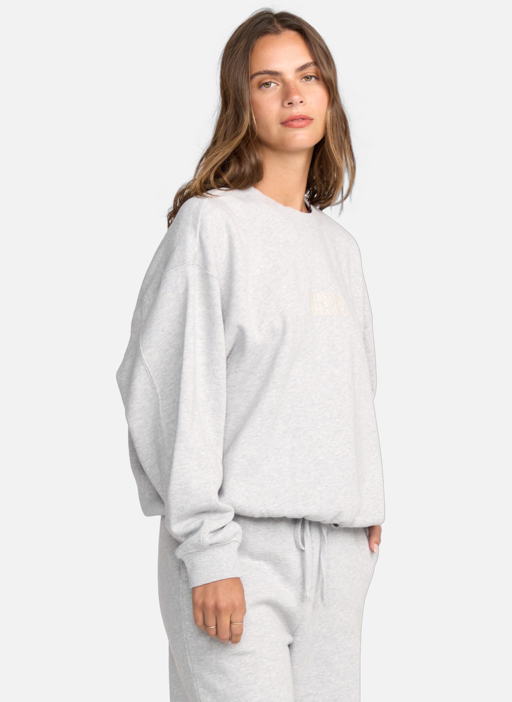 Sweats à capuche So Sunny Kendal femme gris Billabong Sweats à capuche So Sunny Kendal femme gris Gris