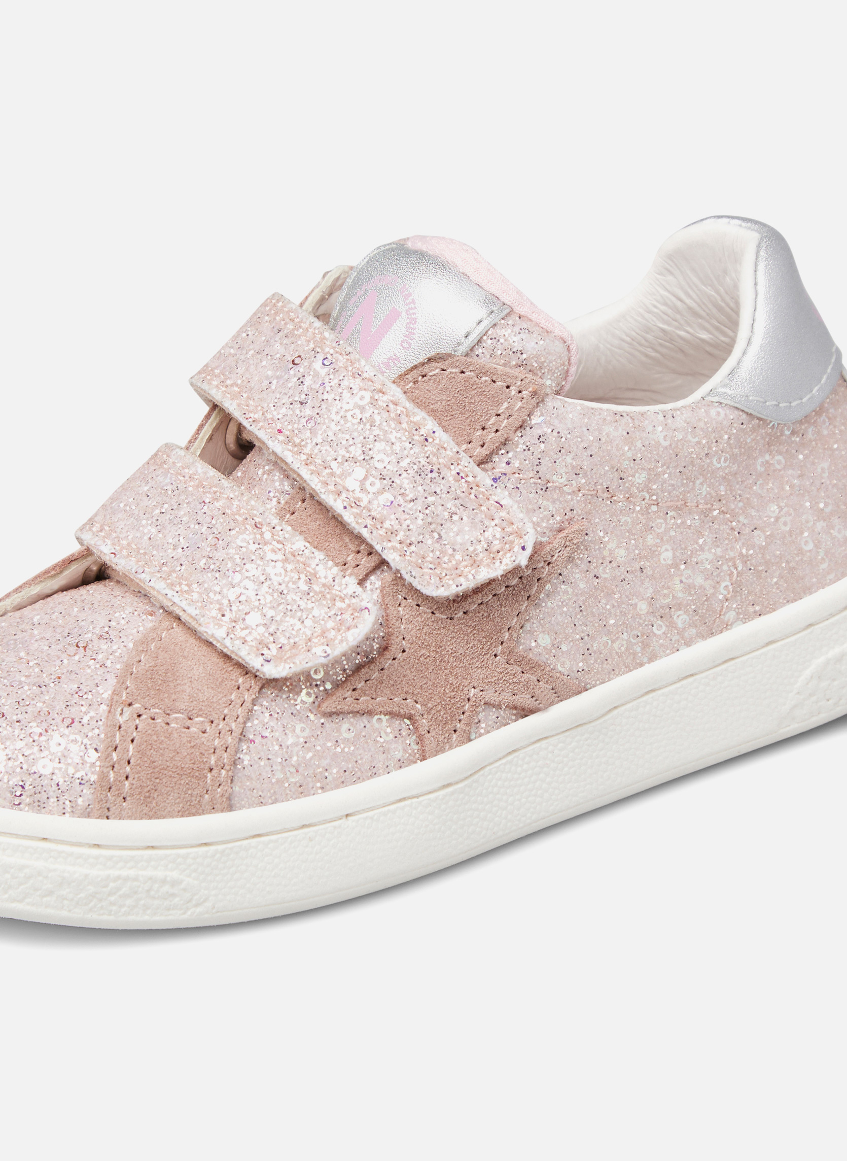 Baskets basses Sneakers PINN VL. Rose poudré- fille rose Naturino Baskets basses Sneakers PINN VL. Rose poudré- fille rose Rose clair