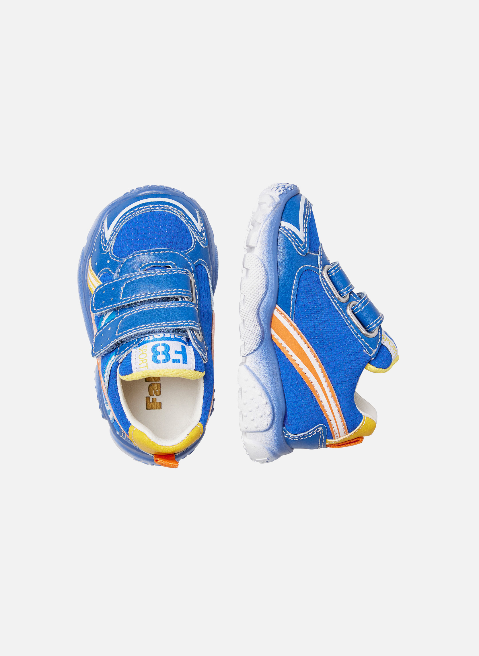 Falcotto Garçon Lenval VL - Chaussons Baskets Sportives Confortables Pour Enfants