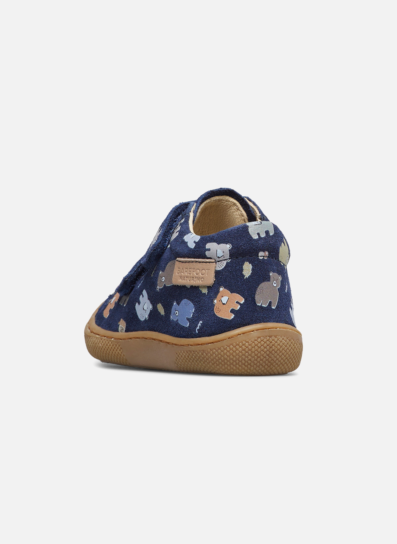 Naturino AMUR VL - Babyschoenen - taubengrau/lichtbruin