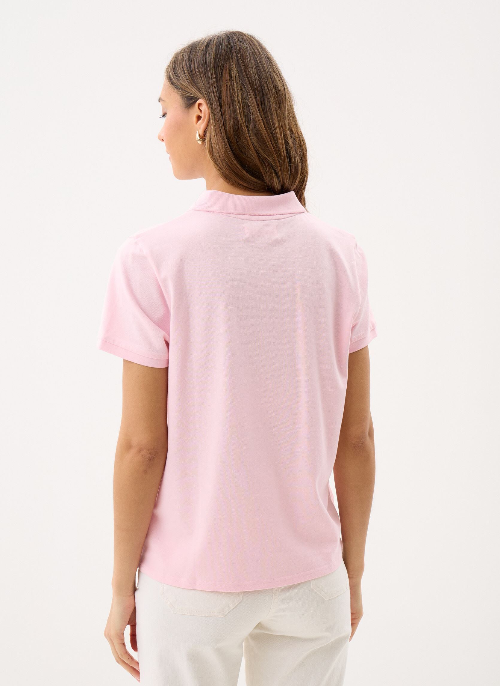 Korte mouwen polo's TPOLA dames roze Georgia Rose Korte mouwen polo's TPOLA dames roze PINK LADY