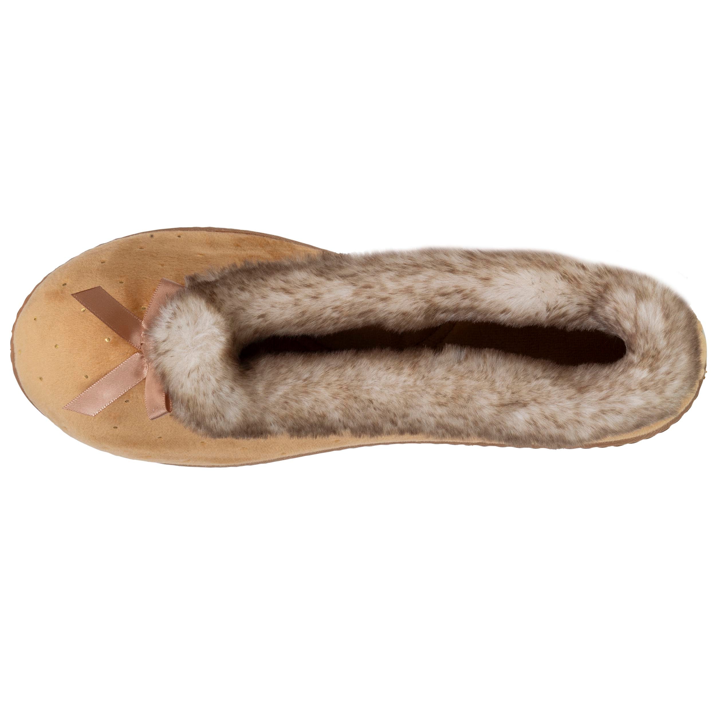Chaussons Chaussons ballerines Femme Camel Brillants femme marron Isotoner Chaussons Chaussons ballerines Femme Camel Brillants femme marron Marron clair