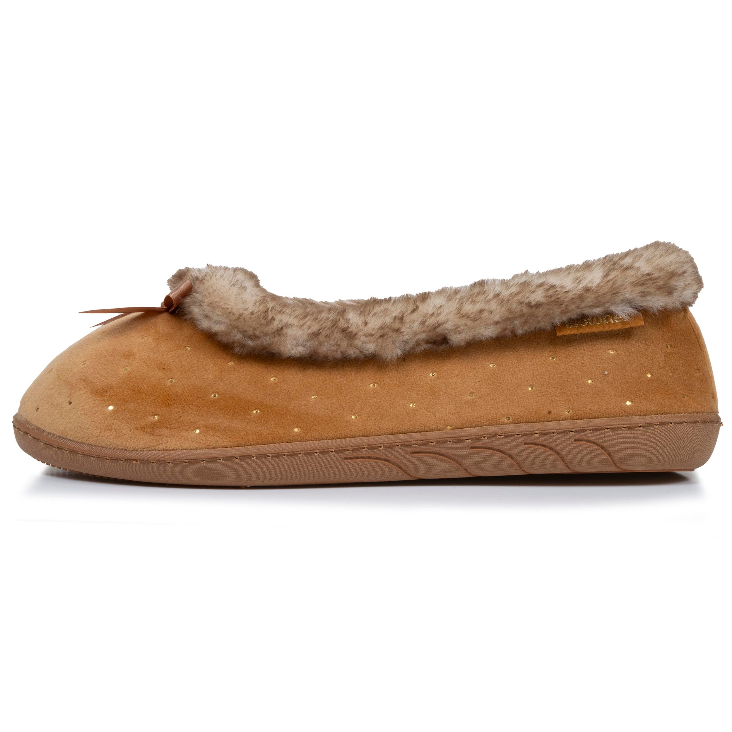 Chaussons Chaussons ballerines Femme Camel Brillants femme marron Isotoner Chaussons Chaussons ballerines Femme Camel Brillants femme marron Marron clair