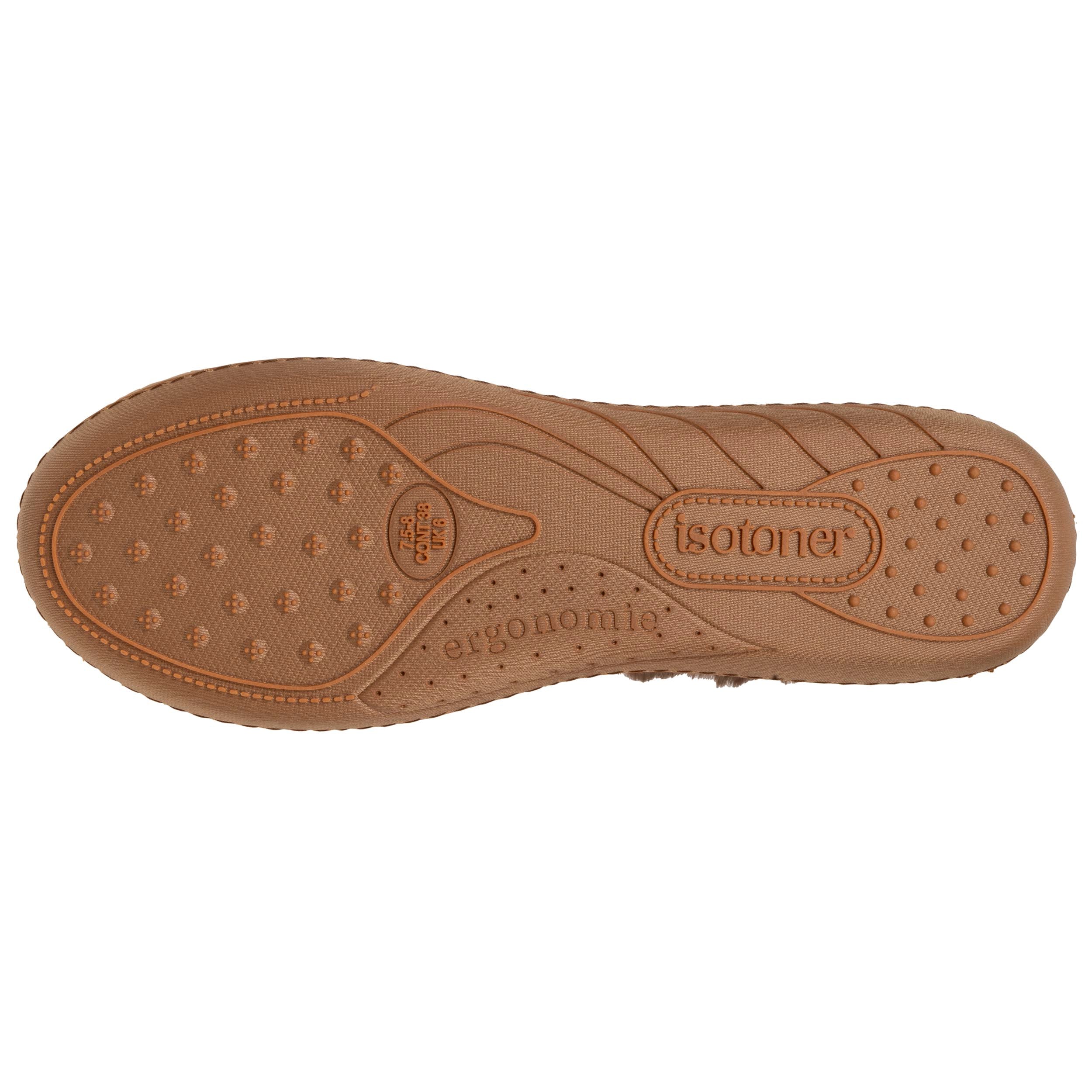 Chaussons Chaussons ballerines Femme Camel Brillants femme marron Isotoner Chaussons Chaussons ballerines Femme Camel Brillants femme marron Marron clair