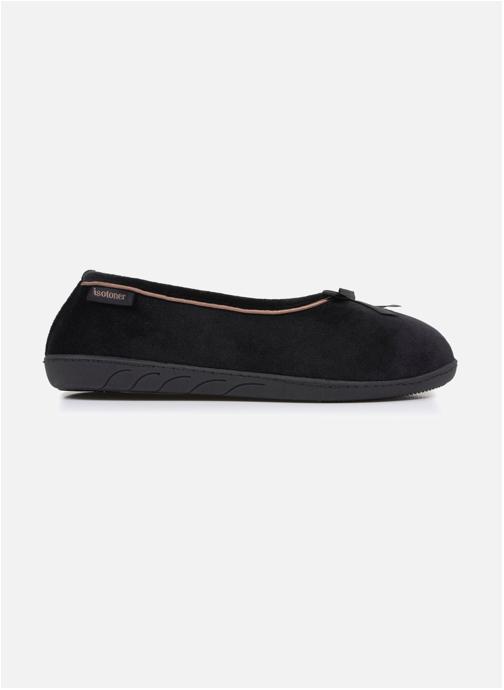 Isotoner Chaussons Chaussons ballerines Femme Camel Brillants femme noir
