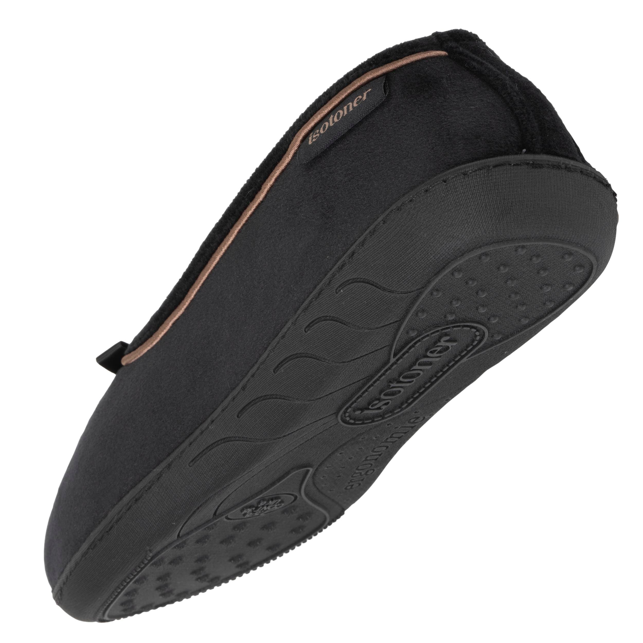 Chaussons Chaussons ballerines Femme Camel Brillants femme noir Isotoner Chaussons Chaussons ballerines Femme Camel Brillants femme noir Noir verni