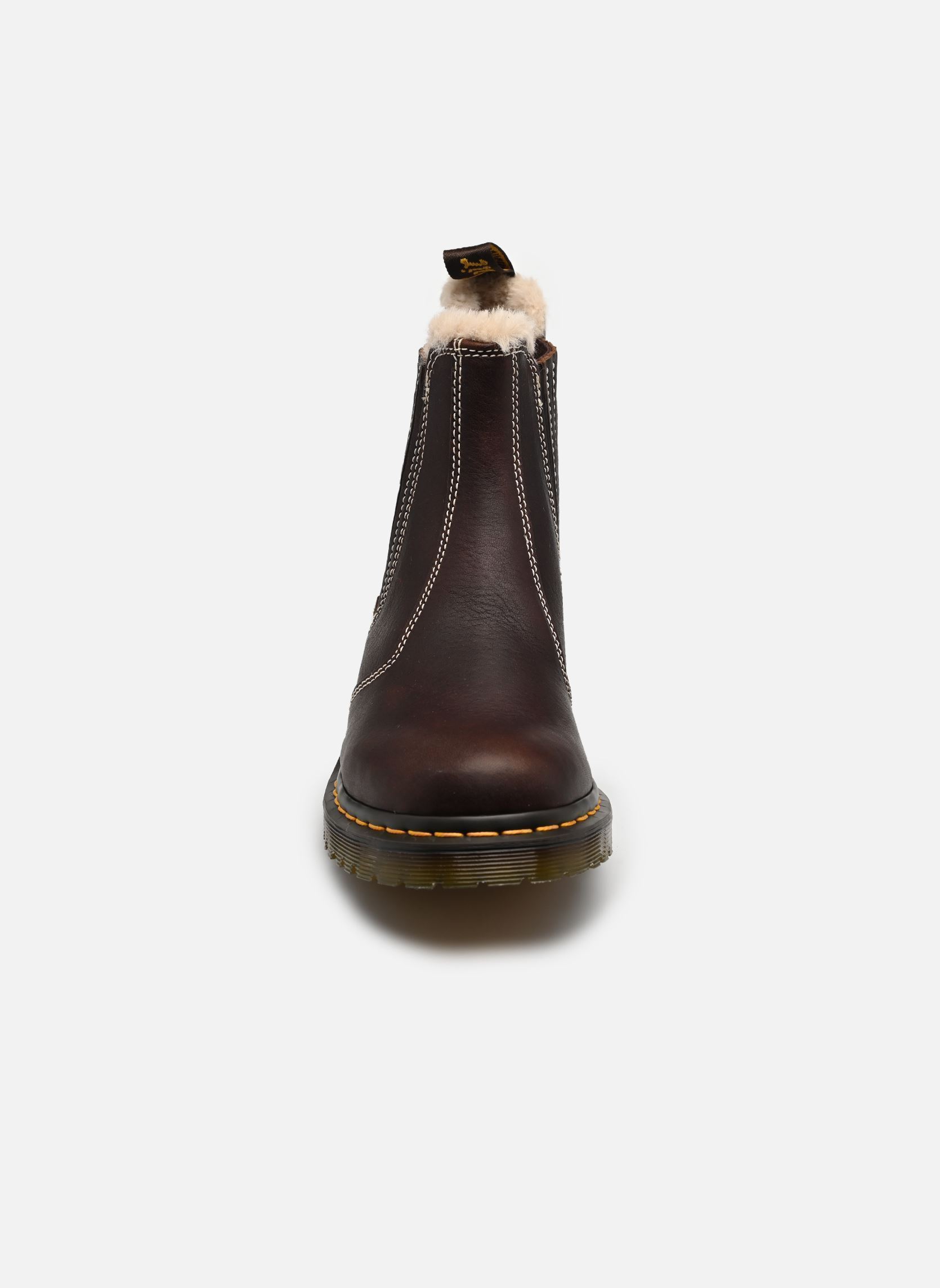 Bottines fourrées 2976 Leonore II femme marron Dr. Martens Bottines fourrées 2976 Leonore II femme marron DARK BROWN GRIZZLY