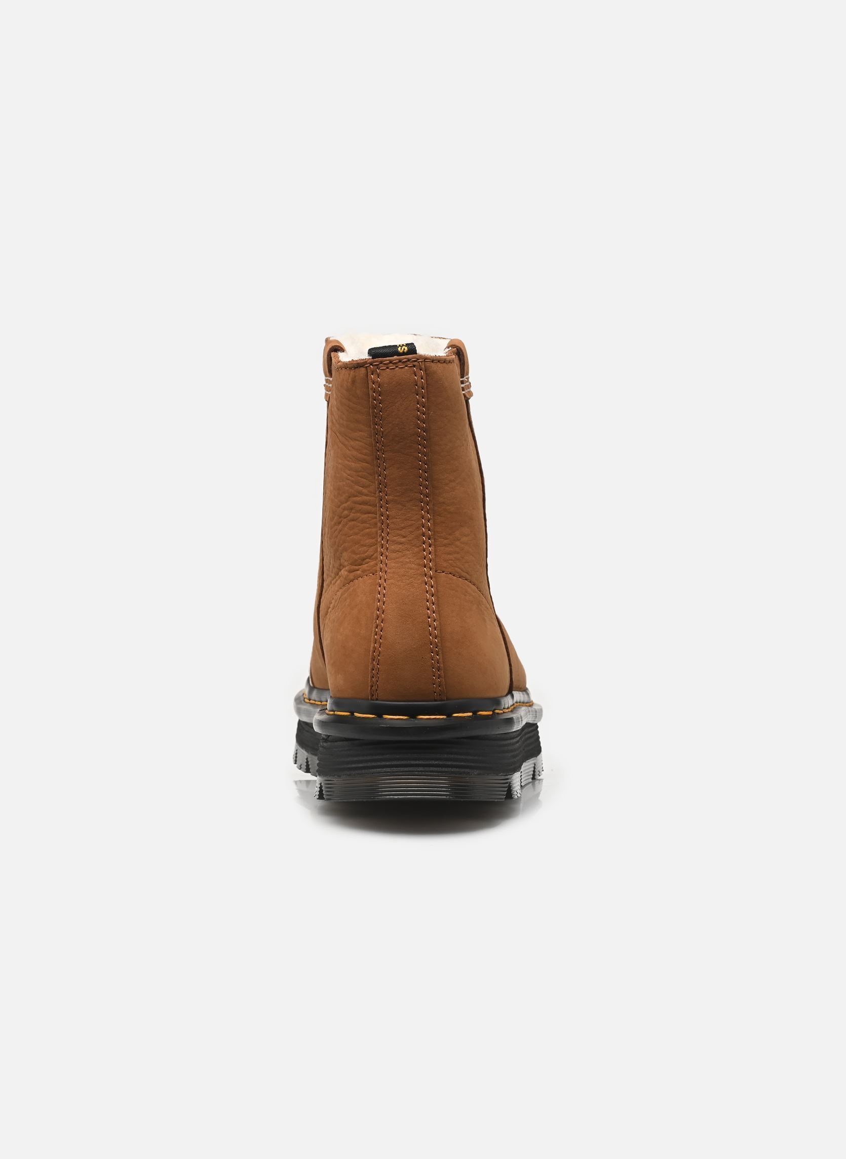 Bottines fourrées Zebzag Rigger Wl femme marron Dr. Martens Bottines fourrées Zebzag Rigger Wl femme marron DESERT BROWN MILLED NUBUCK WP